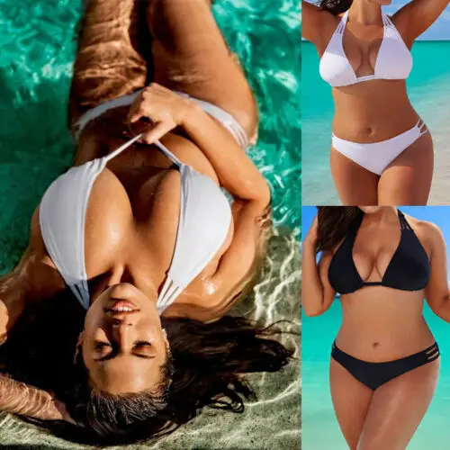 2019 Newest Fashion Hot Sexy Charming Wholesale Women Push-up Bandage Bikini Set Swimsuits Triangle Swimwear Bathing Plus Size | Спорт и