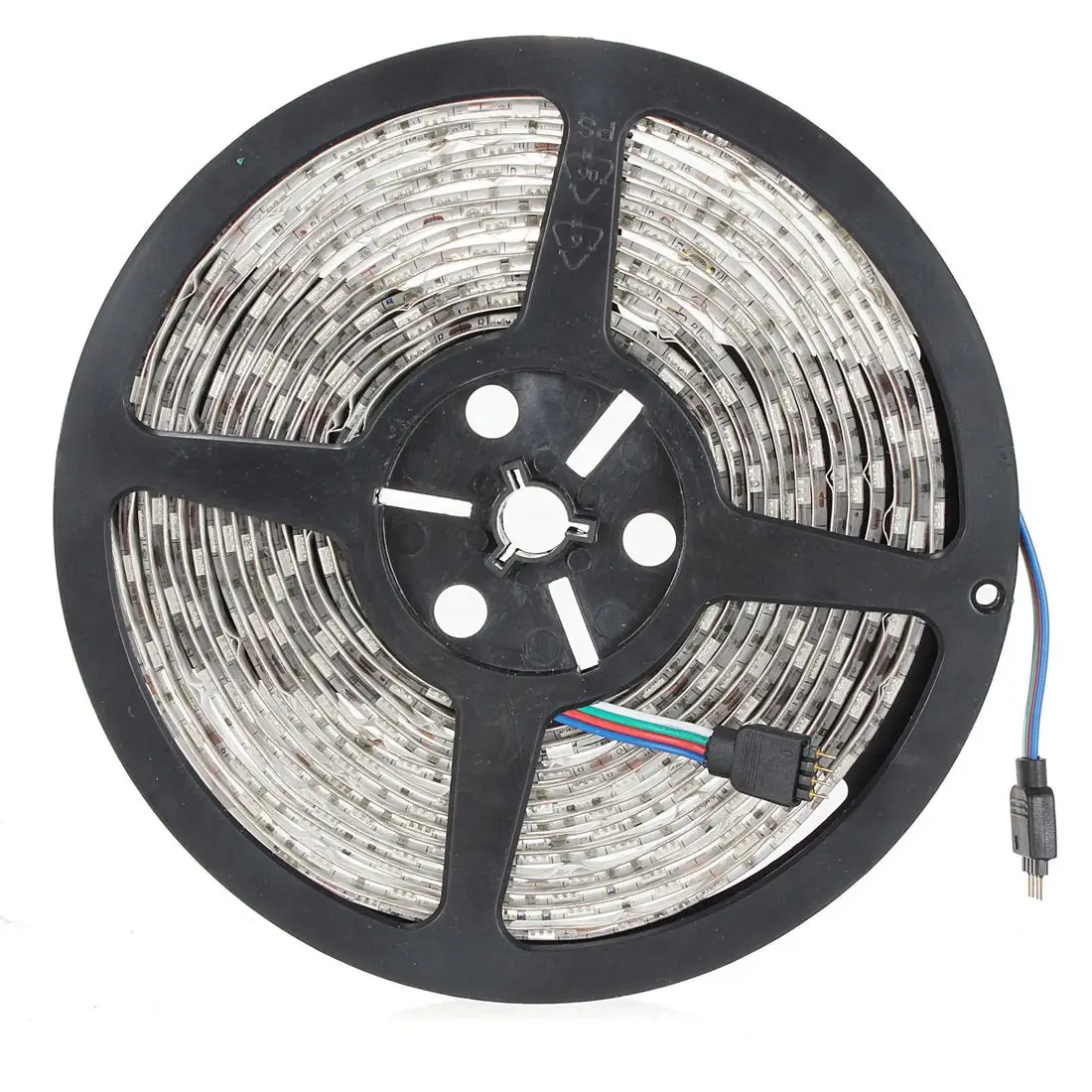 CLAITE 5 м 5050 RGB Водонепроницаемый 300 светодиодная полоса света DC12V + 24 ключа ИК