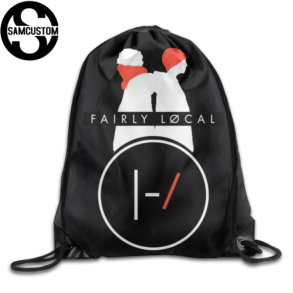 SAMCUSTOM twenty one pilots 3D принт Плечи сумка ткань рюкзак для мужчин и женщин Порт Шнурок