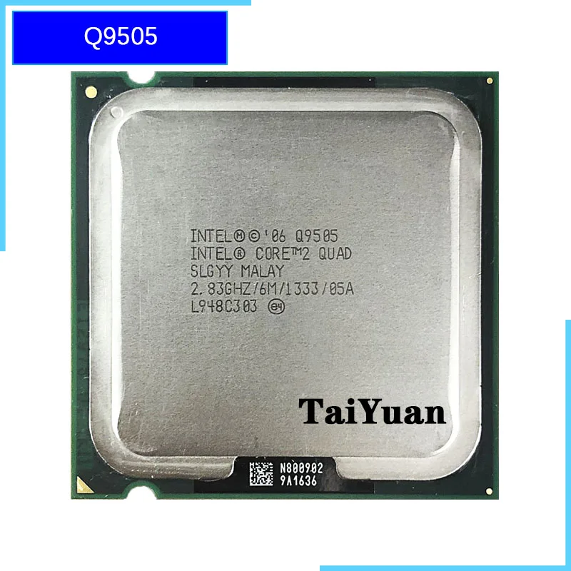 Четырехъядерный процессор Intel Core 2 Quad Q9505 8 ГГц 6 Мб 95 Вт 1333 LGA 775|Процессоры| |