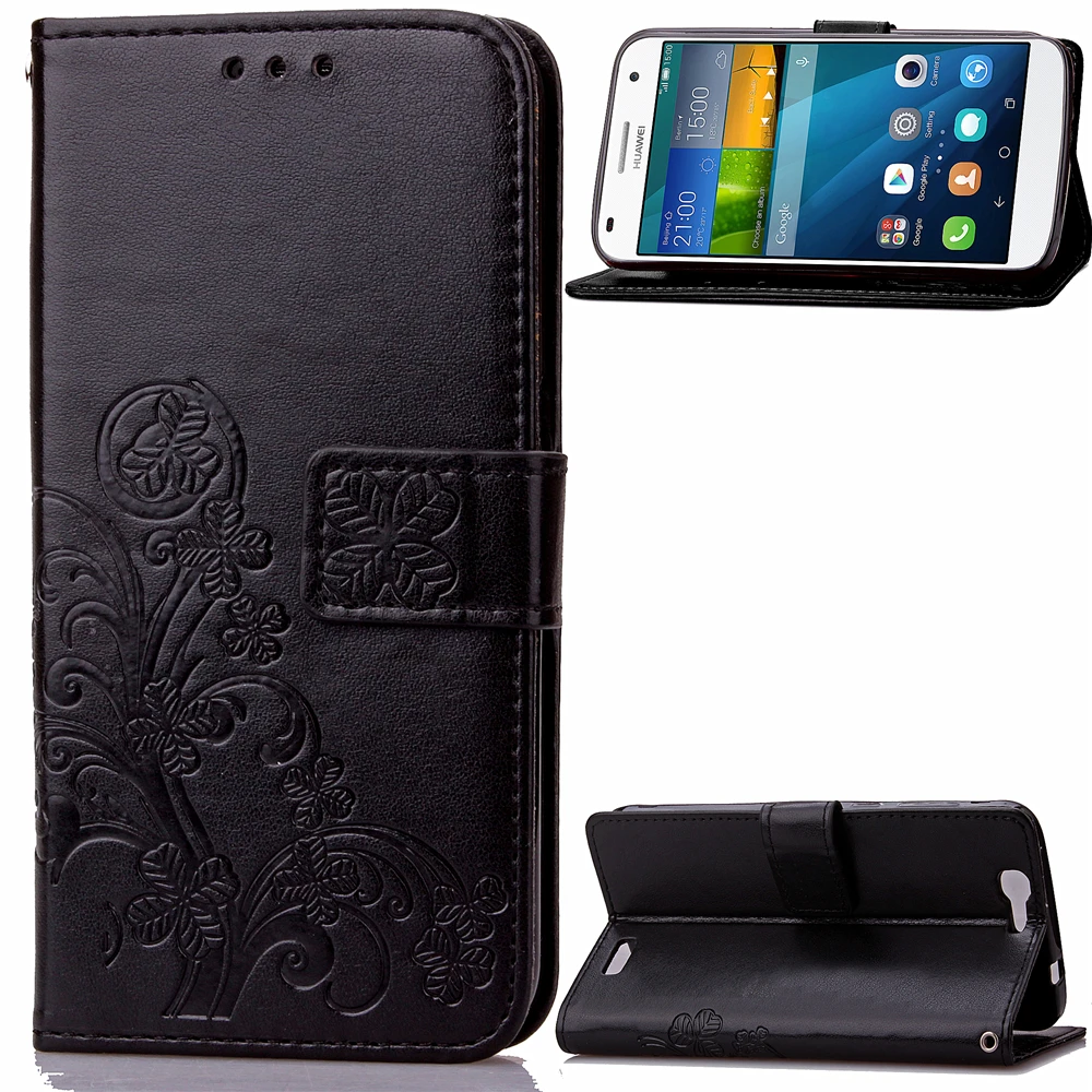 HKKAIS флип чехол для huawei Ascend G7 кронштейн Drop доказательство клатч