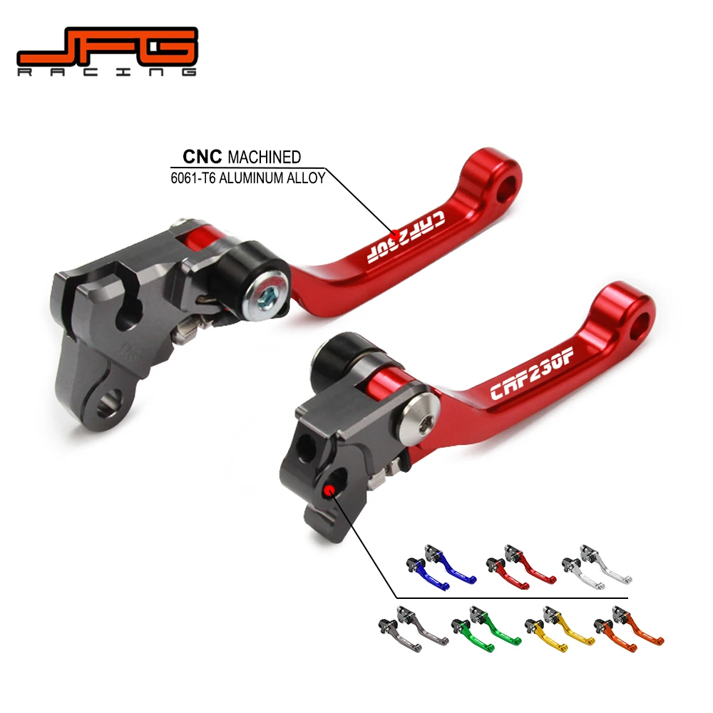 Поворотный складной рычаг тормоза сцепления для мотоцикла HONDA CRF150F CRF230F 2003-2017 CRF250F