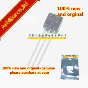 100pcs 100% new and orginal C546 BC546B TO-92 Amplifier Transistors in stock