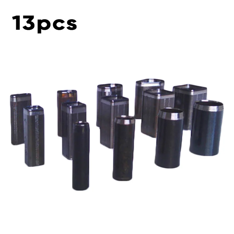 13 шт. набор форма стиль отверстие полый резак пробивая кожа ручной работы