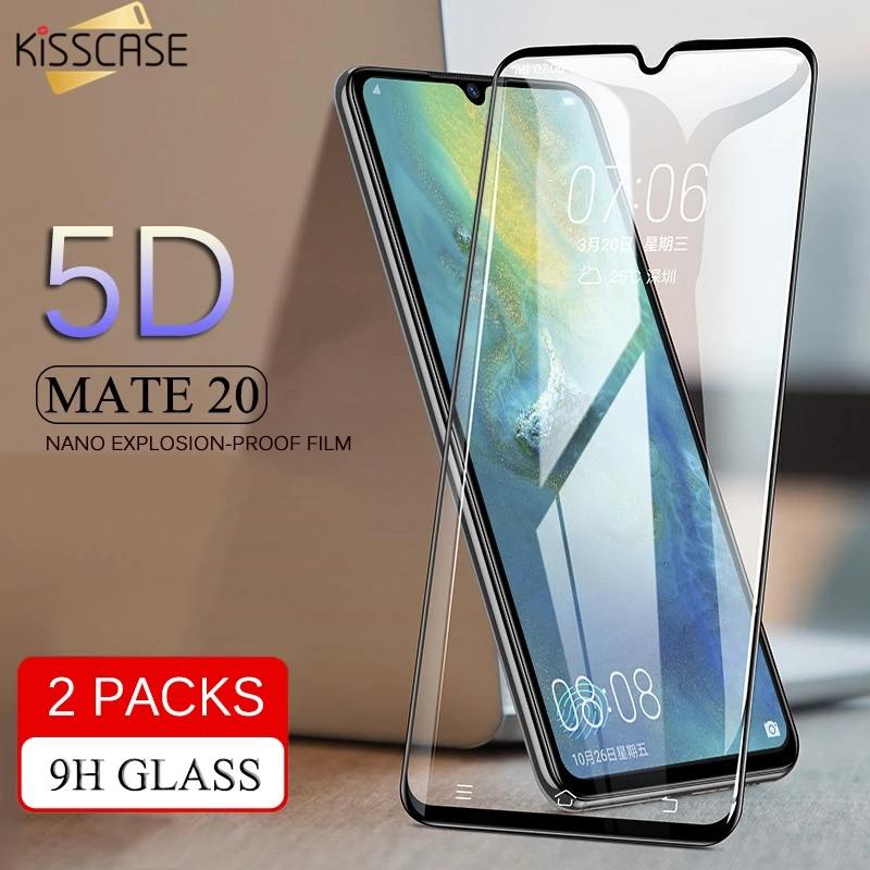 KISSCASE 5D закаленное стекло для Huawei Mate 20 10 P20 Lite Pro HD защитная пленка экрана Honor 8X 9 P Smart