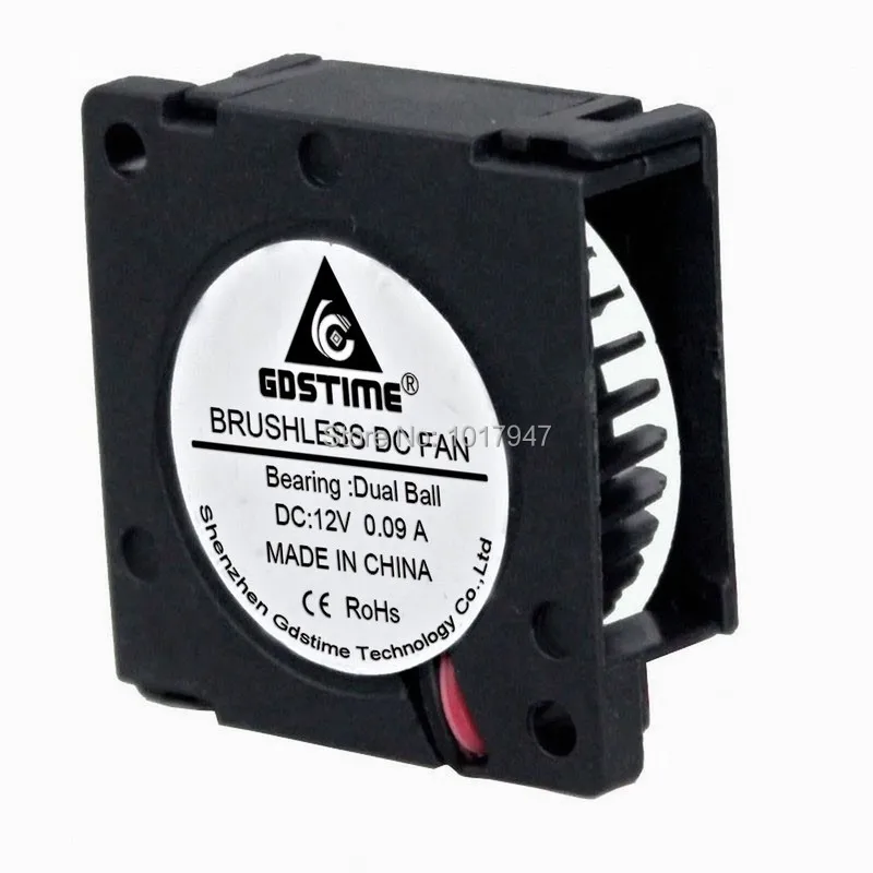 Кулер для 3D принтера RepRap 2 провода 12 в пост. Тока 3 см 30 мм x 10 3010 1 шт.|cooling blower|blower