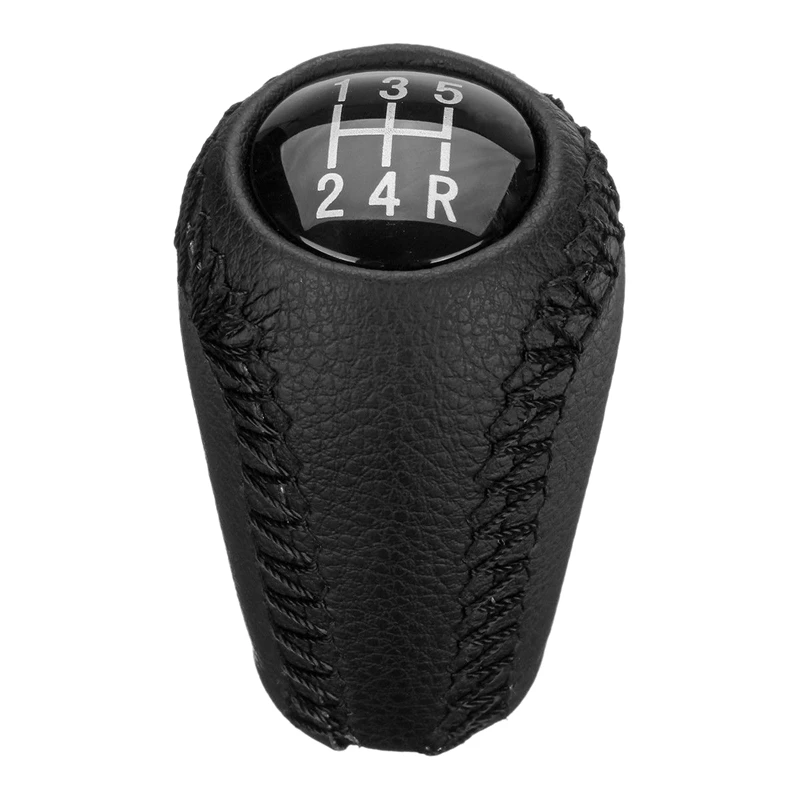 5 скоростей из искусственной кожи рычаг переключения передач черный для Mazda 3 6 |