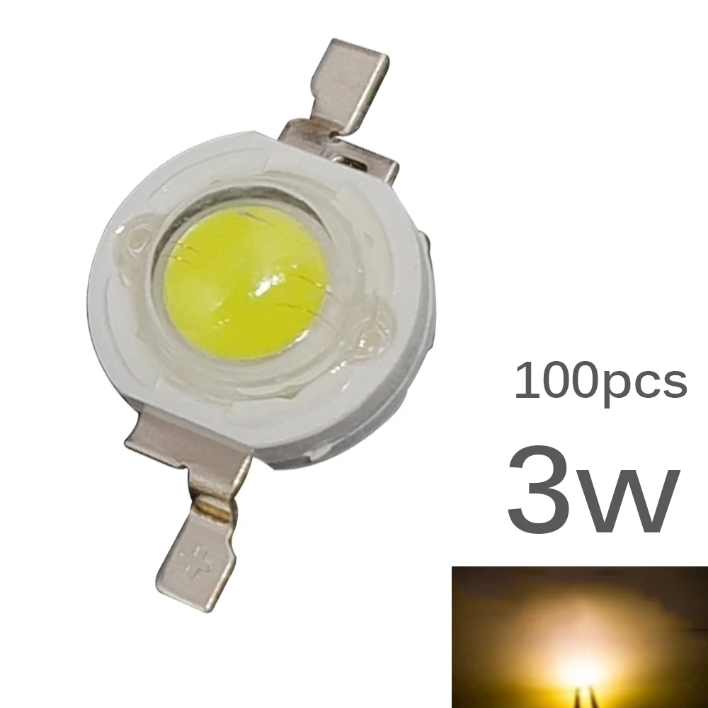1/3 Вт 100 шт. DIY светодиодный прожектор точечный светильник Downlight 45mil Медь