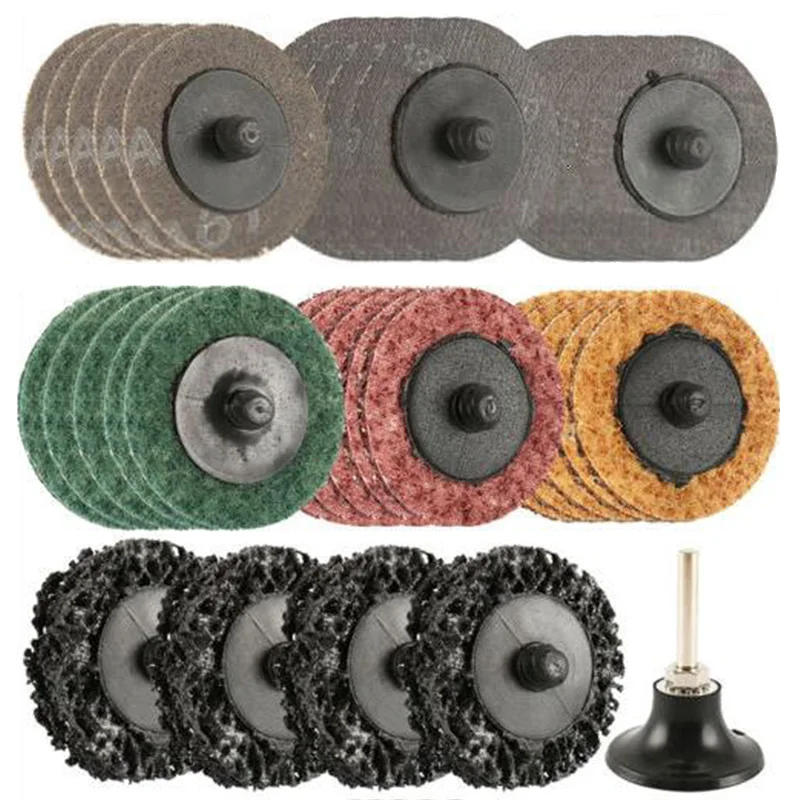 35 шт. шлифовальный набор дисков 2 &quotТип R рулонный замок диски шлифовальные