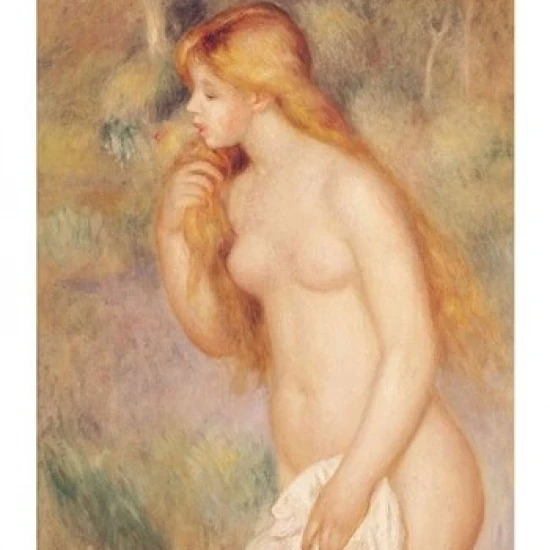 Sting Bather 1896 постер печать Пьер Огюст Ренуар (24x36)|Таблички и знаки| |