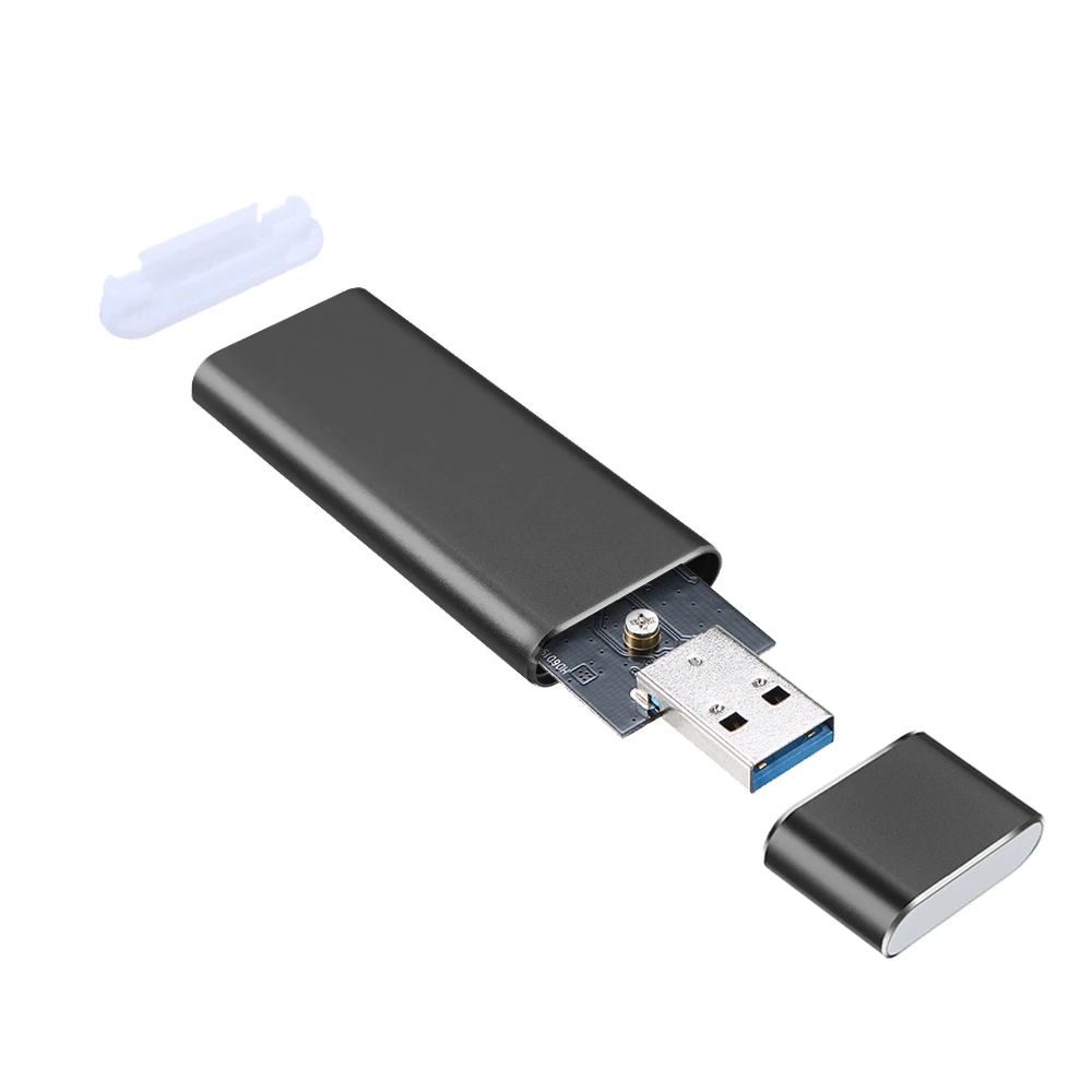 Твердотельный накопитель с USB3.0 на M.2 NGFF SSD корпус Внешний чехол адаптер UASP SuperSpeed 6