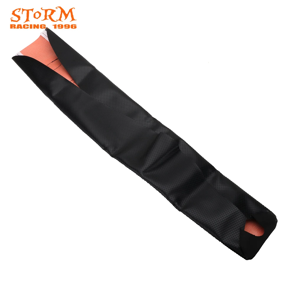 Полосатый резиновый захват мягкий чехол для сиденья KTM XC EXC 85 125 150 200 250 300 350 400 450 500