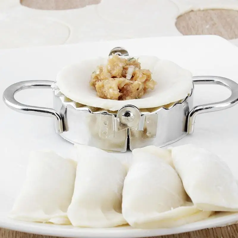 Stainless Steel Dumpling Mold Creative Dough Press Maker Pie Wonton Fruit Making Mould Kitchen Tools Suppliers Accessories | Дом и сад