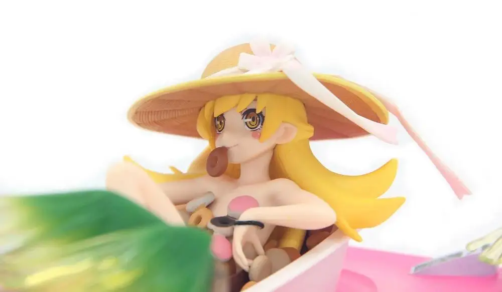Фигурка аниме Monogatari серия Shinobu Oshino Пончик сексуальная девушка ПВХ экшн фигурка