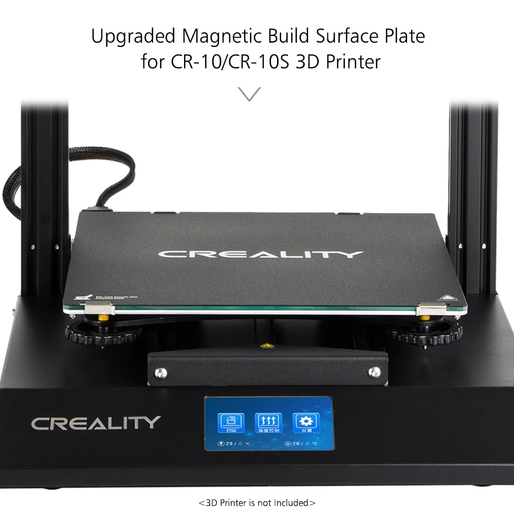 Creality 3D CR 10 обновленная магнитная наклейка для поверхности сверхгибкая Съемная