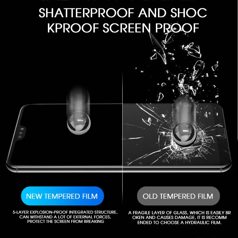 Мягкая Гидрогелевая пленка для Huawei P20 Lite Pro Полное покрытие Защита экрана p20