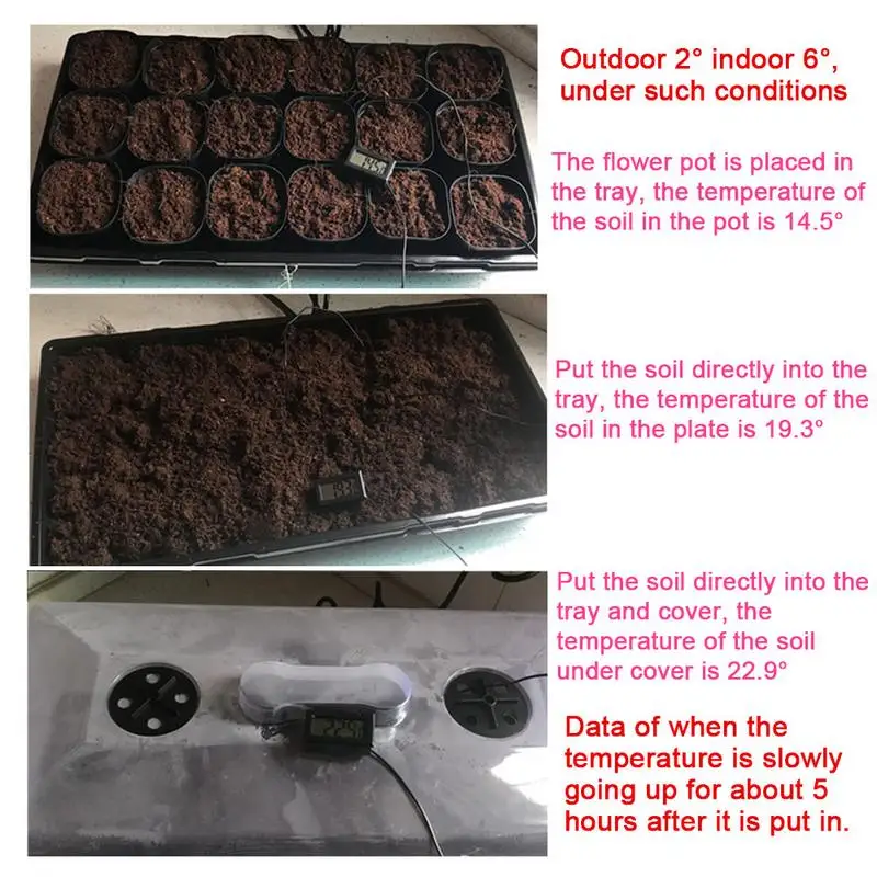 Новый Завод Нагревательный коврик для рассады цветок Электрический Одеяло