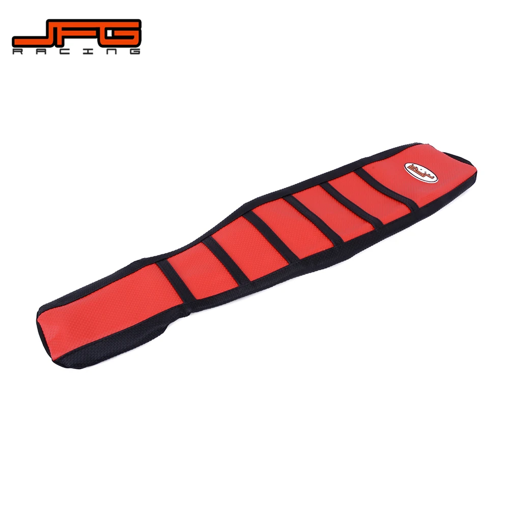 Красный Pro ребристый резиновый захват мягкий чехол для сиденья HONDA CR1250R CR250R 1994-1996