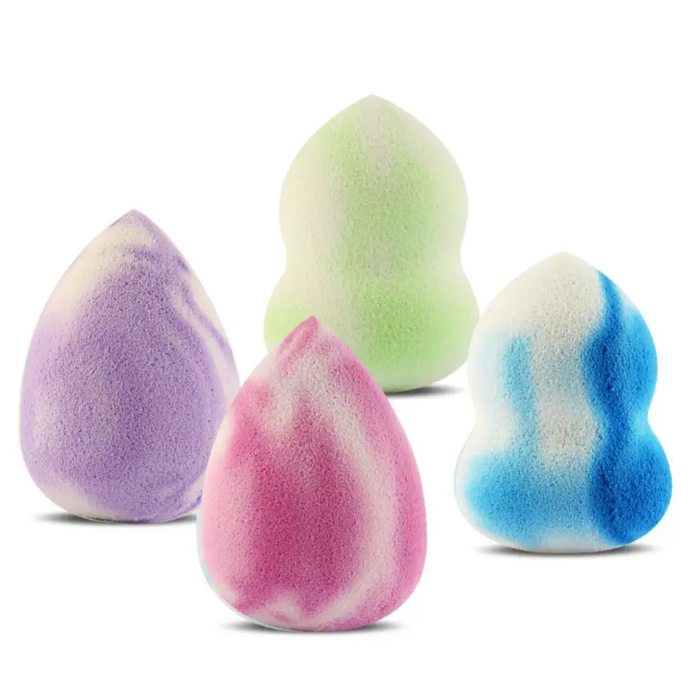 Power gourd в 4 ⑤ упак. вода мини лица больше красоты Косметическая основа Губка Puff