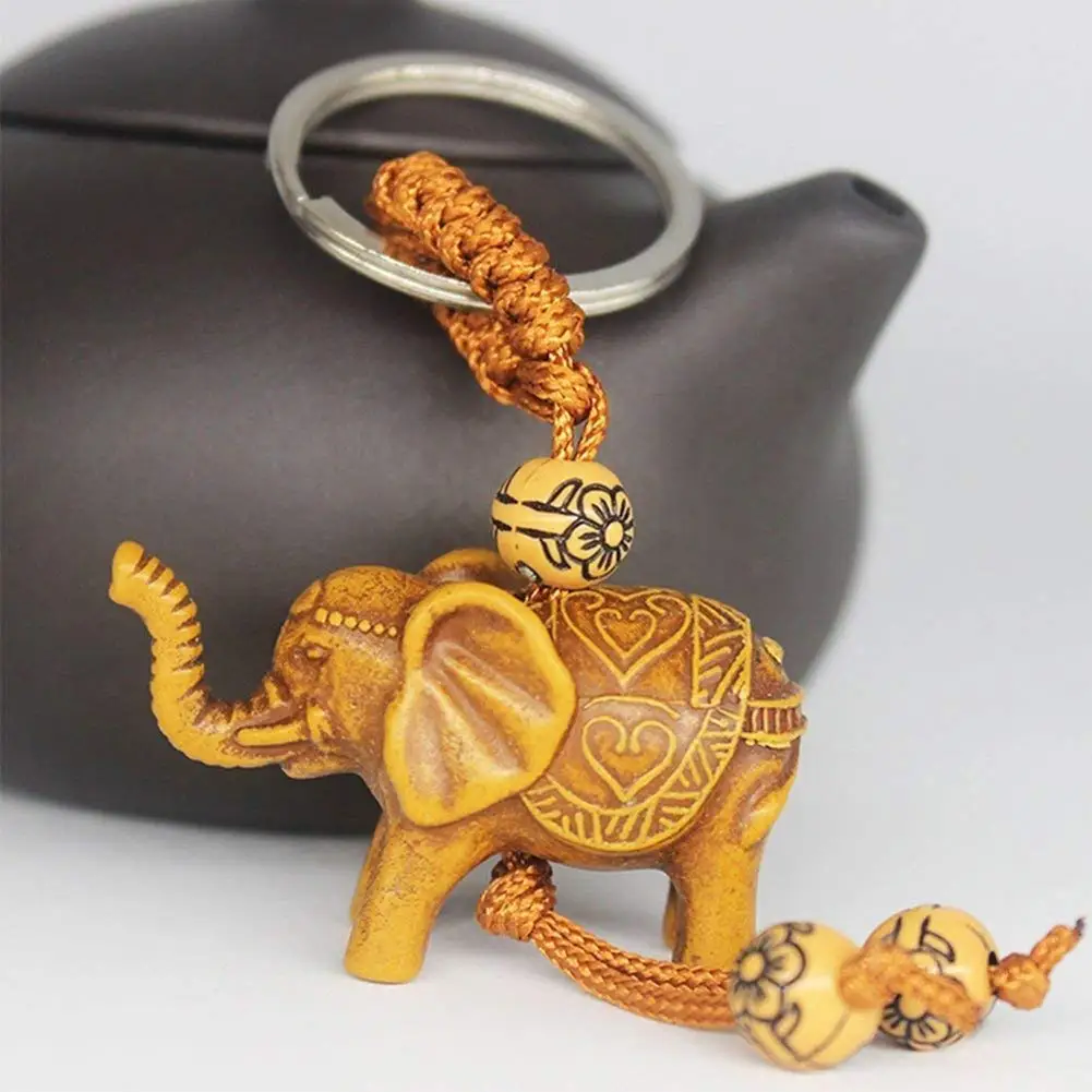 Брелок для ключей Lucky Elephant 2 шт. в упаковке брелок с подвеской виде милых животных