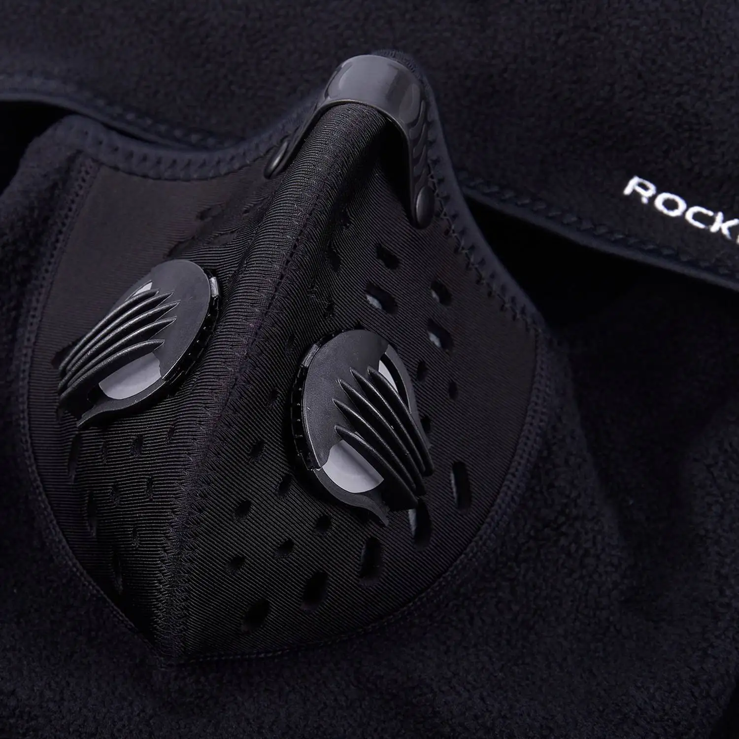 Регулируемая ROCKBROS зимняя Лыжная маска велосипедная флисовая с фильтром из