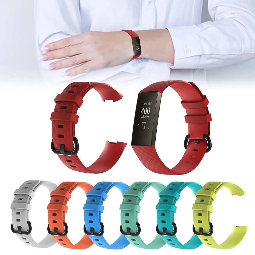 L-размер без трещин ремешок для часов удобный в ношении наручные часы Fitbie Charge 3 Hot |