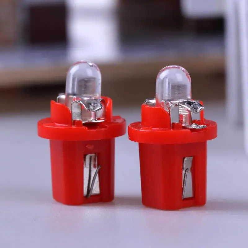 

10Pcs T5 B8.5D 5050 SMD LED Car Light Automobiles Instrument Dashboard Lamp Auto Interior Lighting Bulb Accessories New