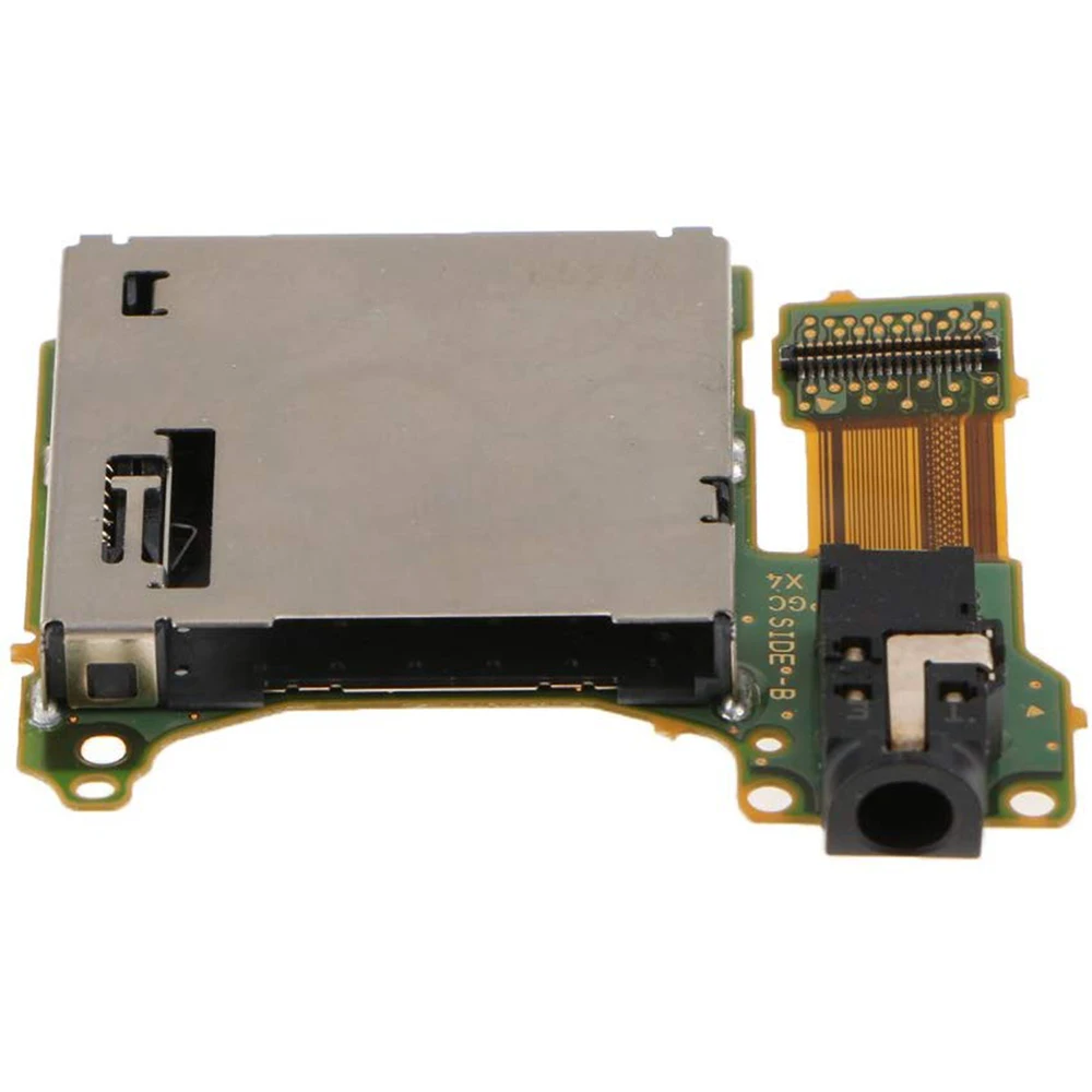 Game Card Slot Socket Board With Headphone Earphone Headset Port Replace / Spare Part For Nintendo Switch Ns | Электроника