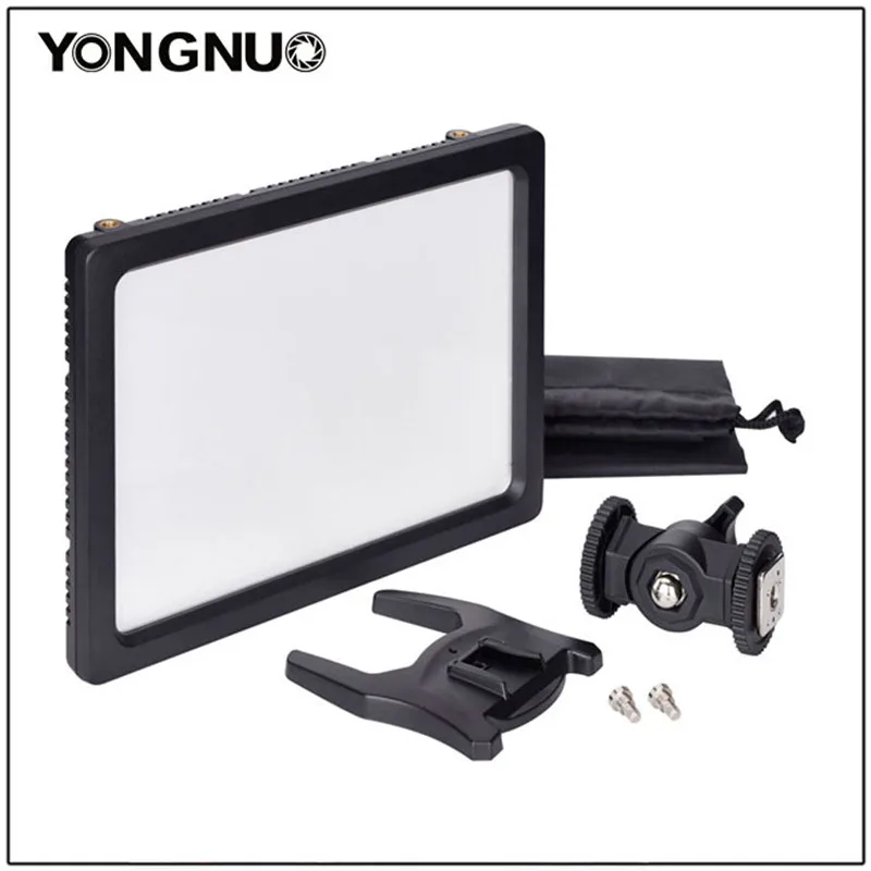 

YONGNUO YN116 SMD LED Video Light Bi-Color 3200-5500K Photographic Lighting On Camera Light for DSLR Canon Nikon Pentax