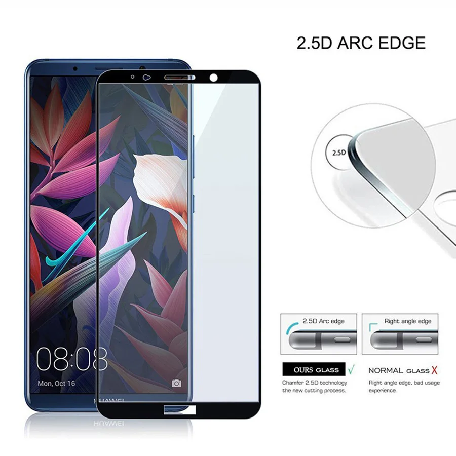 

For Huawei Mate10 Pro Tempered Glass High Transparency Screen Protector For Huawei Mate 10 Protective Glass Film 9H Full Cover