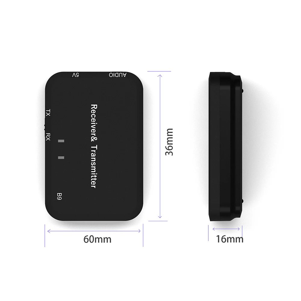 Bluetooth передатчик и приемник B9 беспроводной V4.1 аудиоадаптер 3 5 мм стерео аудио