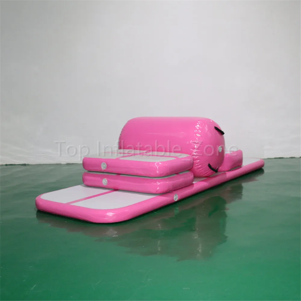 

Free Shipping A Set of Small Inflatable Jumping Mat Gymnastic Air Tumble Track Inflatable Sport Airtrack For Gym