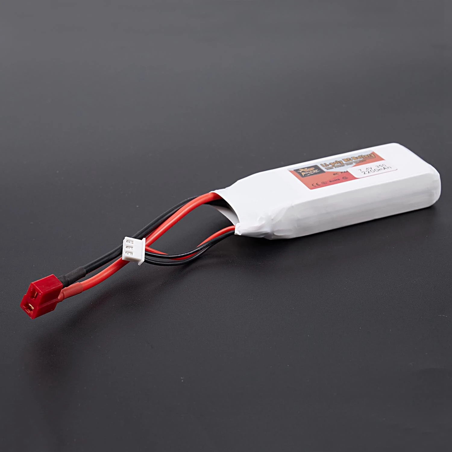 ZOP power 7 4 V Zop 2200Mah 2S 35C Lipo battery T Plug|Перезаряжаемые батареи| |