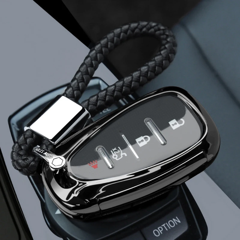 Чехол для автомобильного смарт-ключа для Chevrolet- Camaro Cruze Malibu Volt Malibu Spark Sonic Camaro Shell Protector FOB Holder