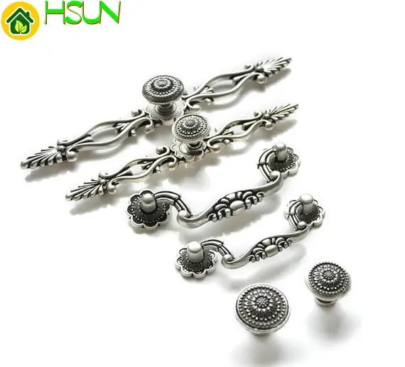 6 видов стилей ручки для выдвижных ящиков комода выдвижные антикварные