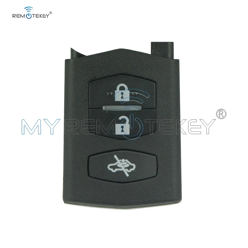 Remtekey пульт дистанционного управления для mazda car remote Flip key shell Замена 3 кнопки 2003 2004