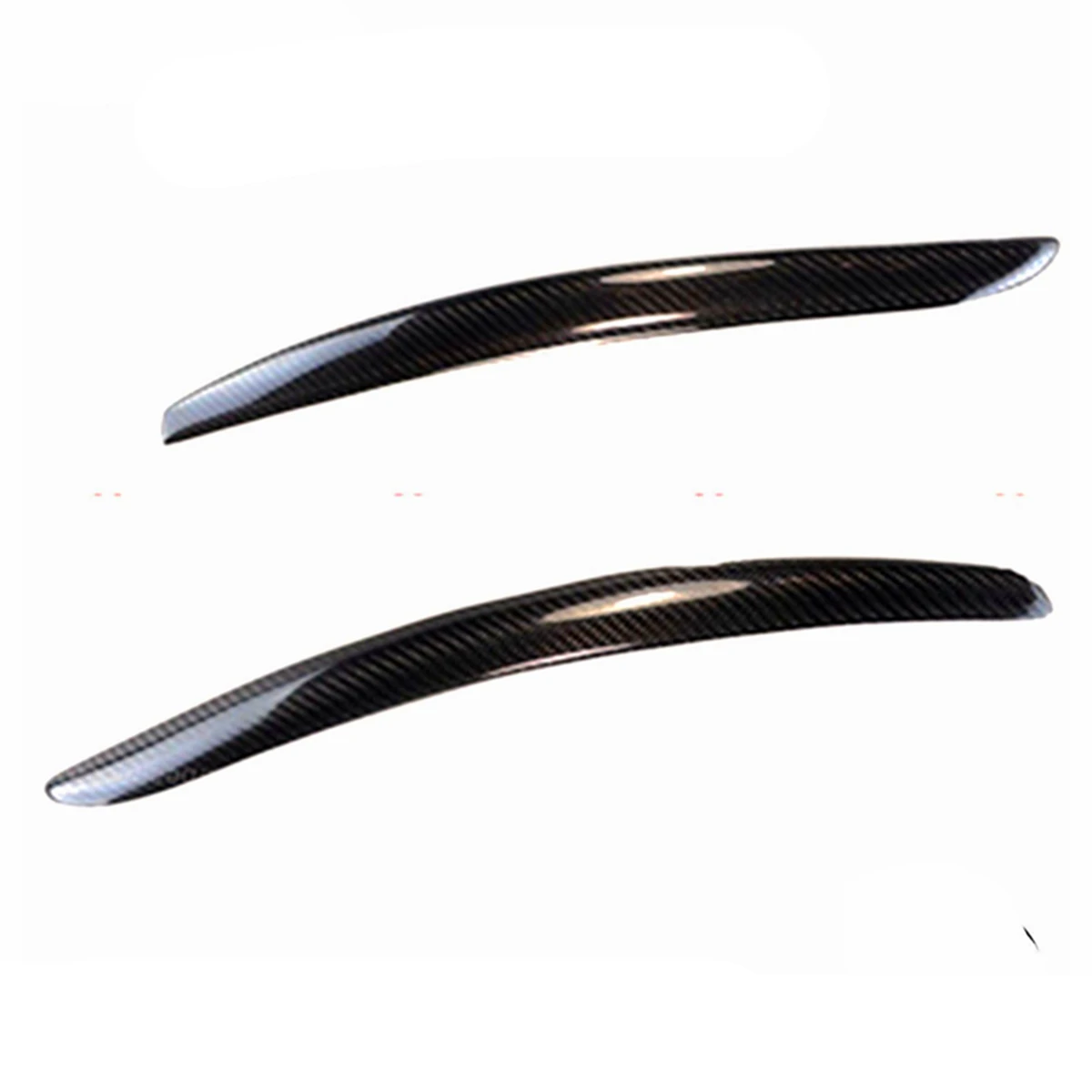 Пара крышек фар для BMW E92 E93 335I 335CI модель 2007-2012 настоящие карбоновые веки отделка