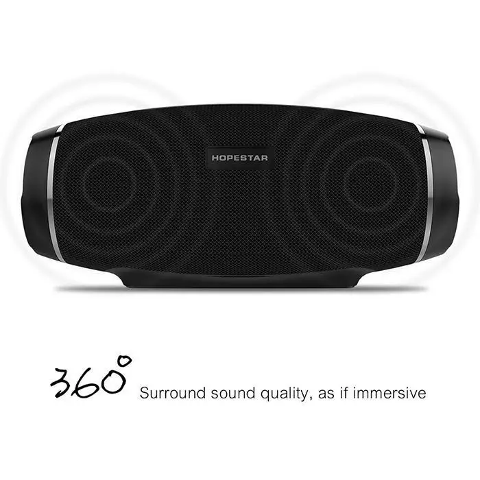 Портативный Водонепроницаемый H27 Bluetooth Динамик с Мощность банк стерео Бас
