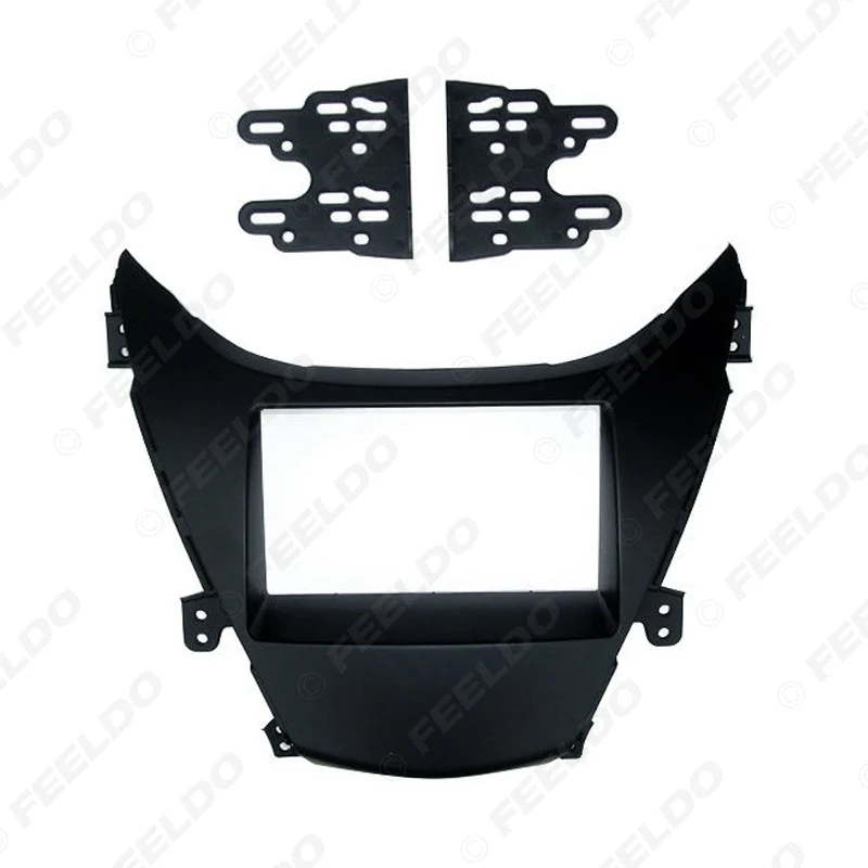 Автомагнитола FEELDO 2 Din рамка для HYUNDAI 2011-2013 Elantra I35 установка DVD панель приборной
