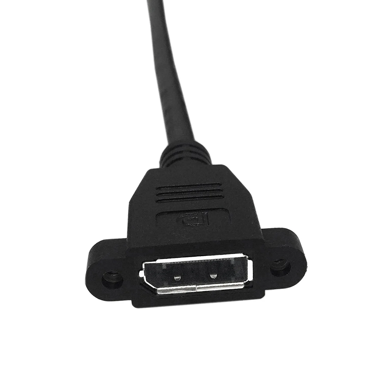 1 фут DP DisplayPort мама переходник удлинитель с резьбовым отверстием Панельное