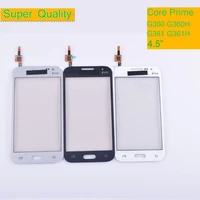 50pcslot for samsung galaxy core prime g360 g360h g361 g361f g361h touch screen panel sensor digitizer front glass touchscreen
