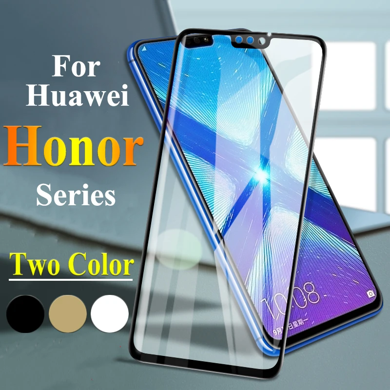 Закаленное стекло 9H для Huawei Honor 9 10 Lite 4a 8x 6x Pro Max P20 P30 LITE MATE 20 Tremp Защитное