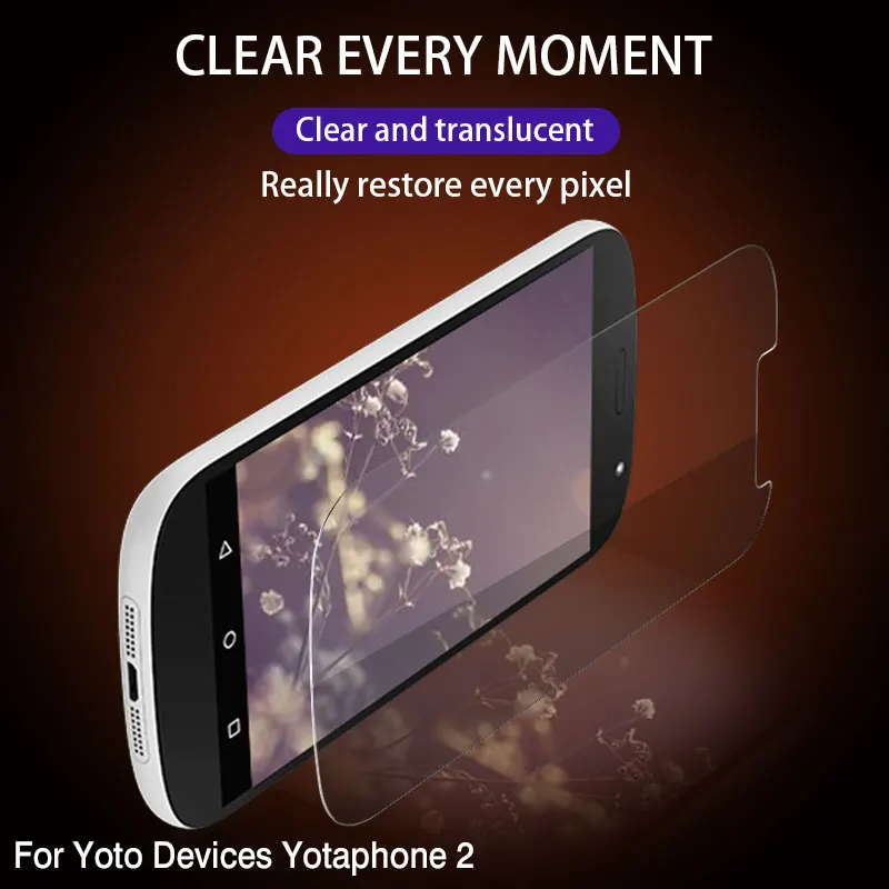 Для Yota устройства Yotaphone 2 закаленное Стекло спереди фильм Экран протектор 5 0