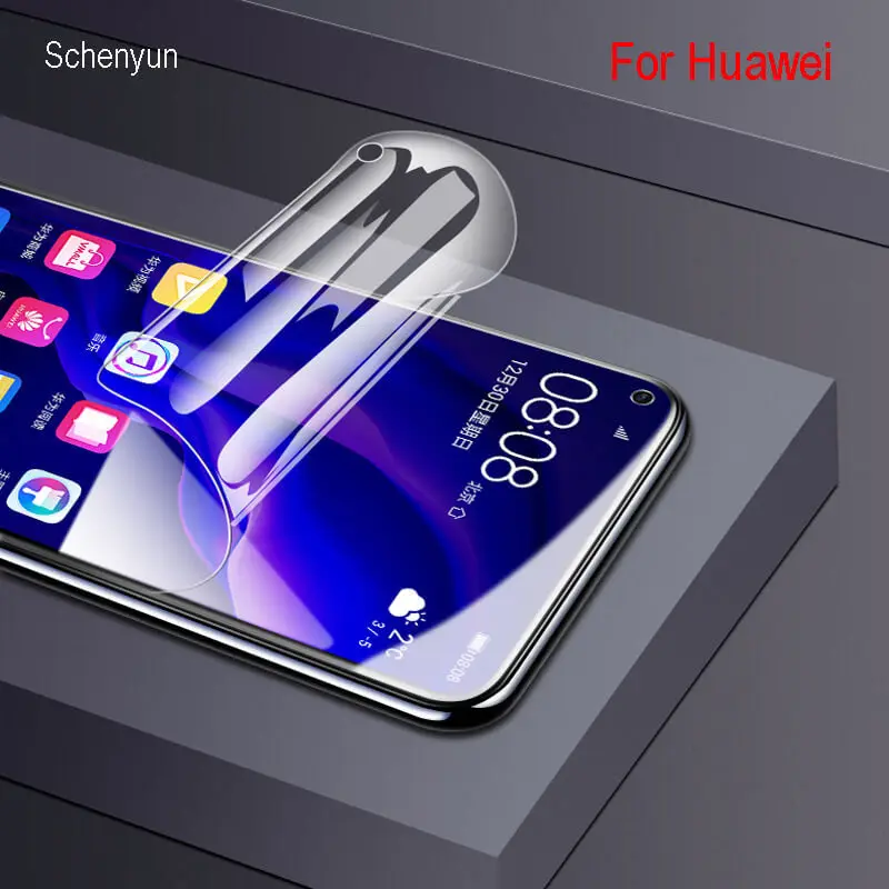 2 шт протектор экрана для huawei Nova 4E 4 Magic полное покрытие мягкая Гидрогелевая пленка