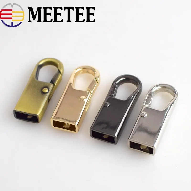 MEETEE 4 шт Металлические пряжки для ремня ручки сумок сумка аксессуары крюк