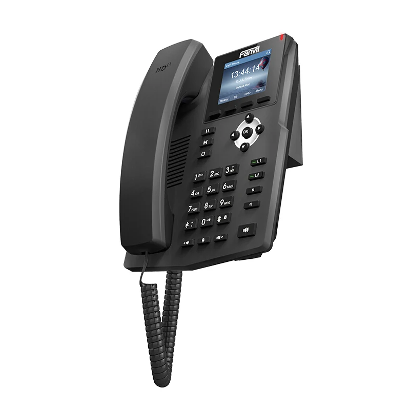 X3SP POE цветной экран входной уровень 2 sip линии IP телефон поддерживает EHS