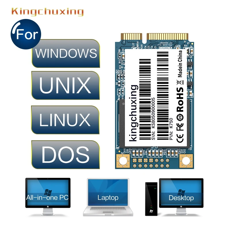 Kingchuxing 1 8 дюйма Msata Mlc Sm2246Xt твердотельный накопитель для ноутбука настольного
