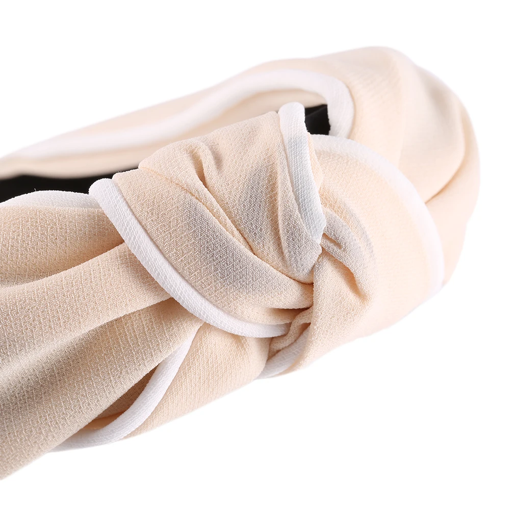 Модный широкий дизайн тканевый материал Женская повязка на голову с эластичным