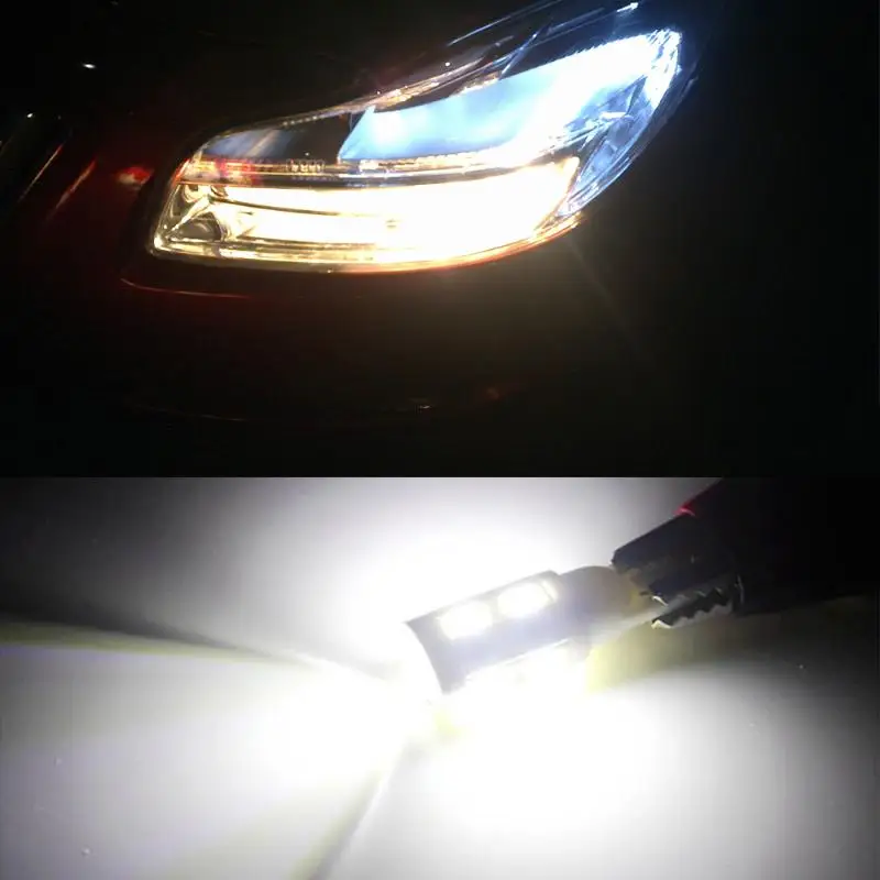 Автомобильный светодиодный светильник T10 5630 10 SMD W5W 2 шт. 12 В автомобильный