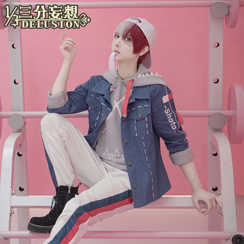 1/3 Delusion My Hero Academy cosplay Todoroki костюм shoto boku no hero academic аниме косплей для